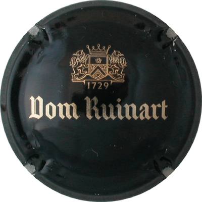 N°59c Dom Ruinart, noir et or, 1729 sous l'écusson
Photo Jacques GOURAUD
