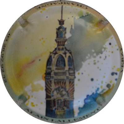 N°12m Tour LU, contour crème et bleu
Photo Jacques GOURAUD
