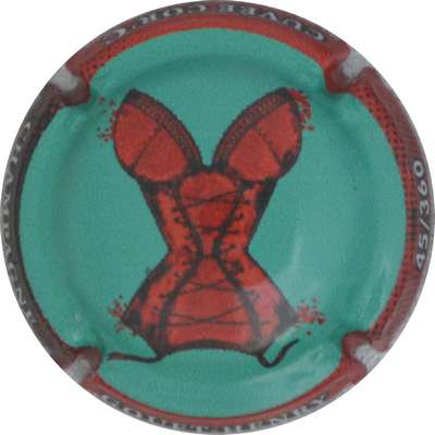 N°02 Corset, fond turquoise
Photo Jacques GOURAUD
