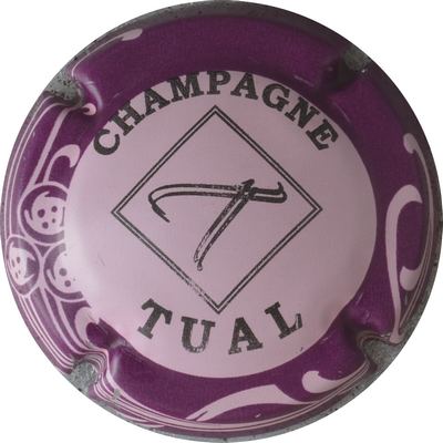 N°02 Série de 6 (losange), rose pâle, contour sparflex violet
Photo GOURAUD Jacques
