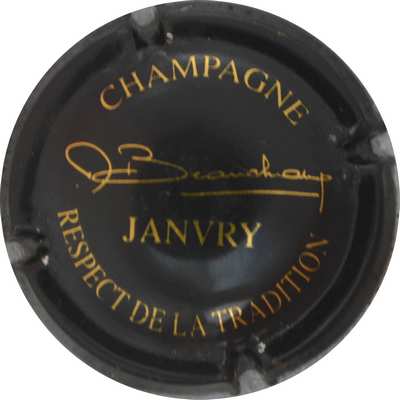 N°03a Noir et or, lettres fines, barre longue du E de champagne
Photo Jacques GOURAUD
