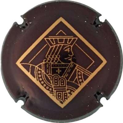 N°06b Roi de Carreau, noir et or
Photo Jacky MICHEL
