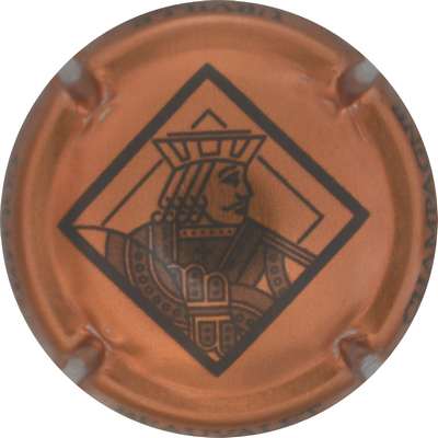 N°06c Roi de carreau, cuivre et noir
Photo Jacques GOURAUD
