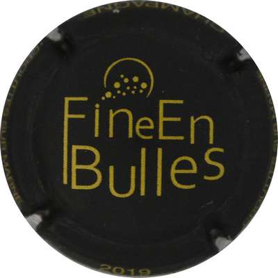 N°07a fine en bulles, 2019, noir et or
Photo Jacques GOURAUD
