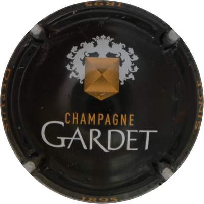 N°07k Noir, or pâle et blanc, lettres or sur contour
Photo Jacques GOURAUD
