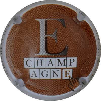 N°0897h E de champagne, marron clair
Photo GOURAUD Jacques
