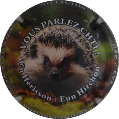 N°101o Hérisson, 480expl
Photo Jacques GOURAUD
