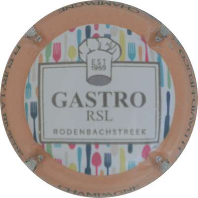 N°105 Gastro, contour orange, 1320 expl
Photo Jacques GOURAUD
