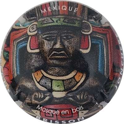 N°117e Masque en bois, Mexique
Photo Joëlle MENNERET
