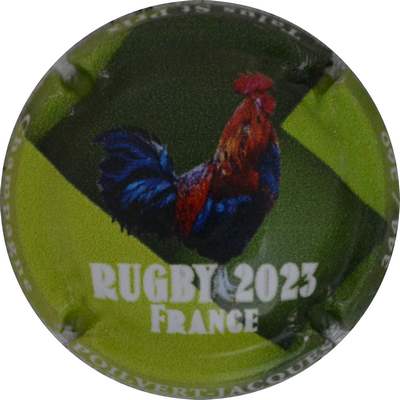 N°11 Rugby 2023, fond vert, 360 expl
Photo Jacques GOURAUD
