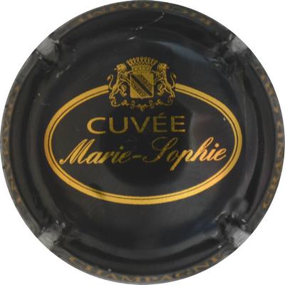 N°11a Cuvée Marie-sophie, noir et or
Photo GOURAUD Jacques
