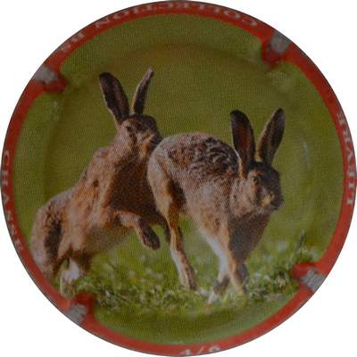 N°1380c 04 sur 06, Lièvre, contour rouge
Photo Jacques GOURAUD
