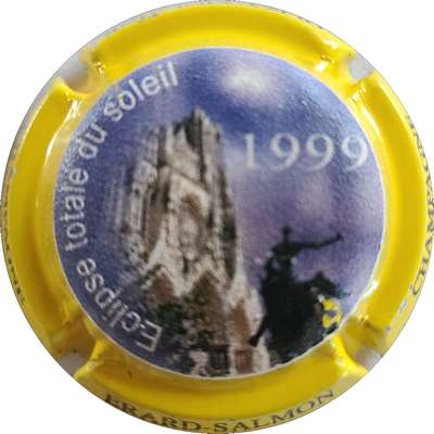 N°15a Eclispse total du soleil, contour jaune
Photo Joëlle MENNERET
