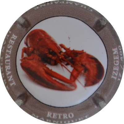 N°16d Restaurant rétro Izegem, 400 expl
Photo Jacques GOURAUD
