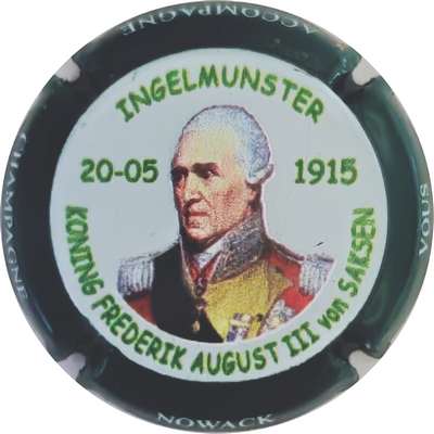 _Cuvée spéciale, N°21 Frédéric Auguste, contour vert
Photo Bruno HEBMANN GONTIER
