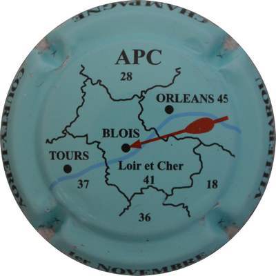 N° 23m A.P.C. Villebarou, fond turqoise
Photo Jacques GOURAUD
