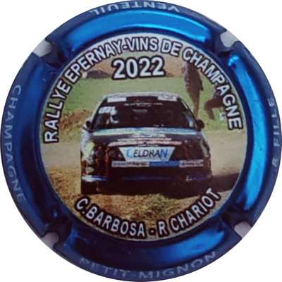 N°25 Rally 2022 (PETIT-MIGNON) Contour bleu métallisé
Photo Christophe LELU
