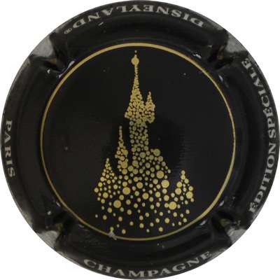 N°299a Edition spéciale Dysneyland Paris, noir et or
Photo Jacques GOURAUD
