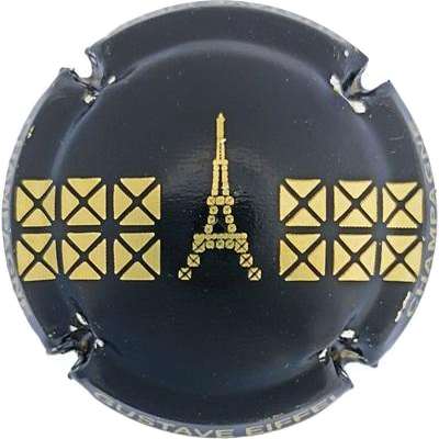 N°31a Noir et or, texte sur contour
Photo Jacky MICHEL
