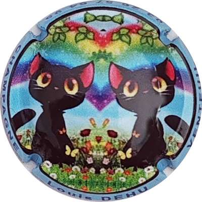 N°377c Chats, contour bleu pâle
Photo Christophe LELU
