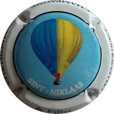 N°37b SINT-NIKLAAS, Ballon bleu et jaune
Photo Christophe DELOMELLE
