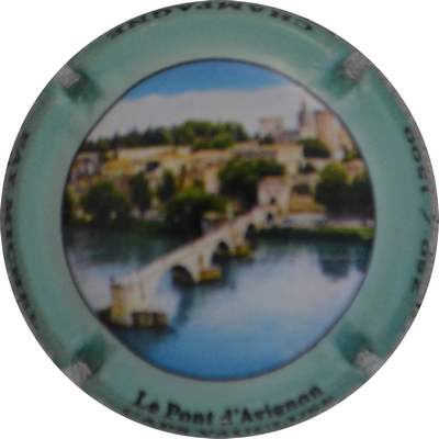 N°54a Caps Vaucluse, pont D'Avignon, 1500 expl
Photo Jacques GOURAUD
