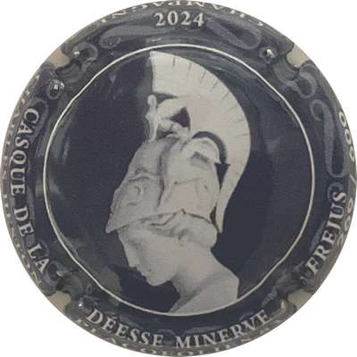 N°54j Casque de la déesse Minerve, 2024, 600 expl
Photo Bruno HEBMANN GONTIER
