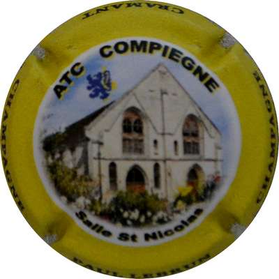 N°76k Atc Compiegne, salle st Nicolas, contour jaune
Photo Jacques GOURAUD
