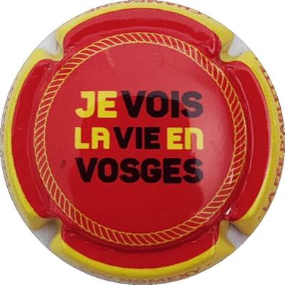 N°079m Jéroboam, je vois la vie en vosges, rouge, contour jaune
Photo Christophe LELU
