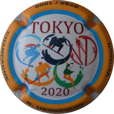 N°090 Tokyo 2020, contour orange, numérotée sur 1000
Photo Jacques GOURAUD
