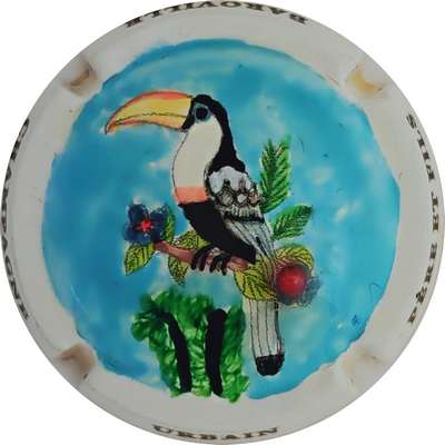 N°91b PALM, toucan, rubis sur fleur droite, 115 expl
Photo Christophe LELU
