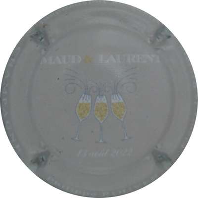 N°NR Mariage Naude Laurent, 13 aout 2022, fond gris clair, 240 expl au verso
Photo Jacques GOURAUD
Mots-clés: NR