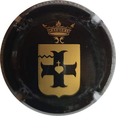 N°01 Série de 4 (ecusson), noir et or
Photo Joëlle MENNERET
