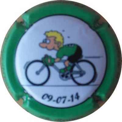N°025a Tour de France 2014, contour vert
Photo THIERRY Jacques
