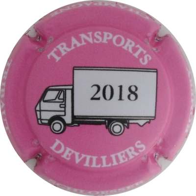 N°39f Transport DEVILLIERS, 2018, lettres blanches
Photo Jacky MICHEL
