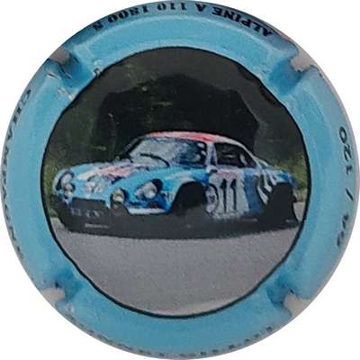 N°NR Alpine a110 1800s, 120 expl
Photo Joëlle MENNERET
Mots-clés: NR