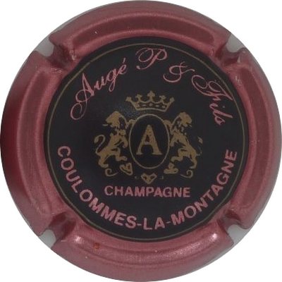 N°13 Contour rosé foncé, inscription rosé, grand écusson
Photo Champ'Alsacollection

