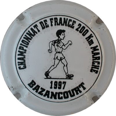 NR 1 Blanc et noir, championnat de france 200km 1997
Photo GOURAUD Jacques
