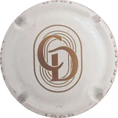 N°NR 1868, blanc et or 
Photo Christophe LELU
Mots-clés: NR