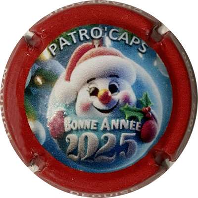 N°144 Patro'caps, bonne année 2025, 1080 expl
Photo Bruno HEBMANN GONTIER
