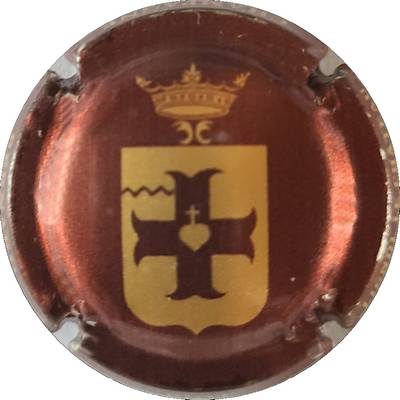 N°01 Série de 4 (ecusson) bordeaux et or
Photo Joëlle MENNERET
