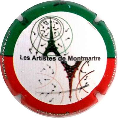 N°44b Les artistes de Montmartre, jéroboam, contour vert et rouge
Photo Gérard T
