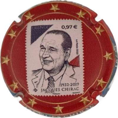 NR Série de 24 (Jacques CHIRAC contour rouge)
Photo Jacky MICHEL
