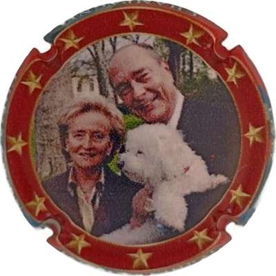 N°231 Série de 24 (Jacques CHIRAC contour rouge)
Photo Jacky MICHEL
