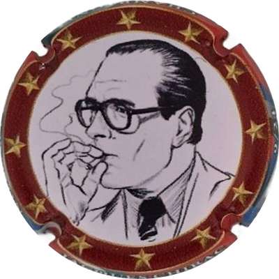 NR Série de 24 (Jacques CHIRAC contour rouge)
Photo Jacky MICHEL
