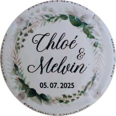 _Mariage, Chloé & Melvin, 05-07-2025, 300 expl
Photo Christophe LELU
