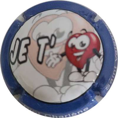 N°13 Saint Valentin 2023, contour bleu
Photo Joëlle MENNERET
