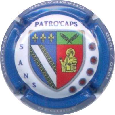 N°NR Patro'caps, 5 ans, contour bleu, 1080 expl
Photo Régine BAGARD
Mots-clés: NR