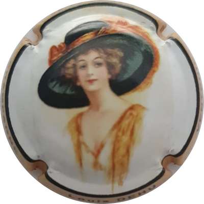 N°403 Femme au chapeau, contour jaune
Photo France Marie
