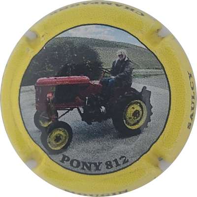 N°NR Série de 6 (tracteur pony 212) Contour jaune
Photo Joëlle MENNERET
Mots-clés: NR